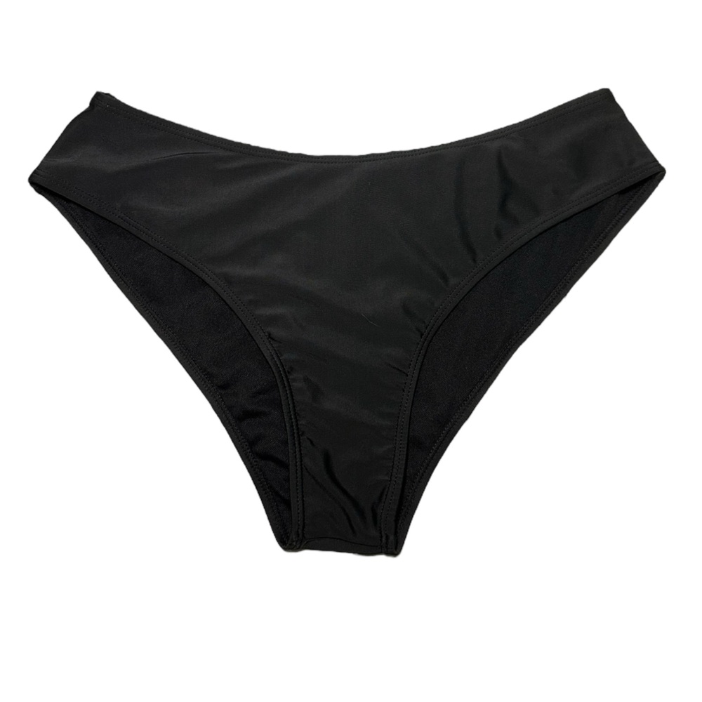 Shein Classic Black Cheeky Bikini Bottom